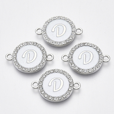 Alloy Enamel Links Connectors ENAM-TAC0003-01S-04D-1