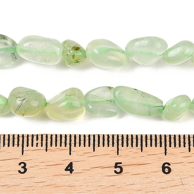 Natural Prehnite Beads Strands G-K395-B08-01-1
