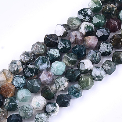 Natural Agate Beads Strands G-T121-08A-1