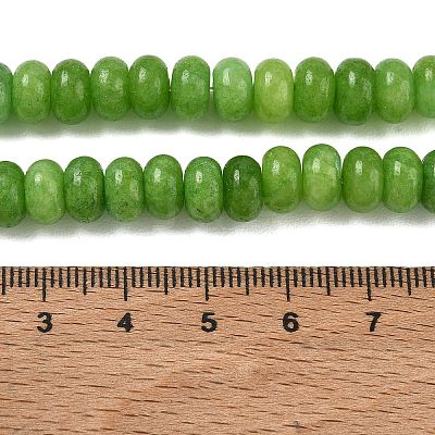 Dyed Natural White Jade Beads Strands GG-CBA9281-A16-5x8mm-1