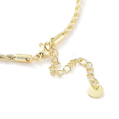 Rack Plating Brass Puffed Heart Pendant Necklaces for Women NJEW-D057-01G-1
