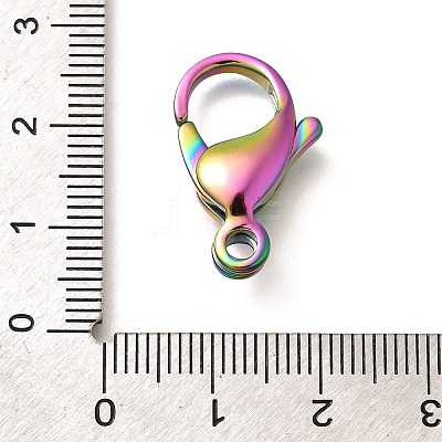 316 Stainless Steel Lobster Claw Clasps STAS-D288-09RC-1