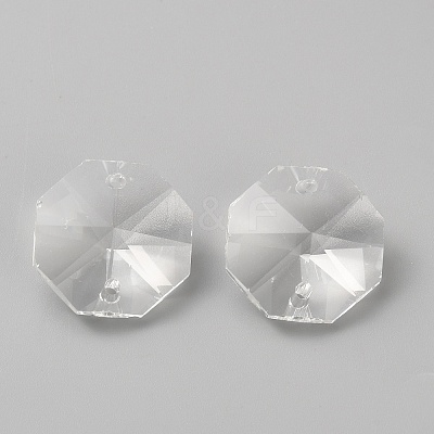 Octagon Sew on Glass Rhinestone GLAA-WH20008-03A-02-1