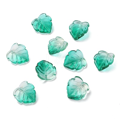 Transparent Glass Pendants X-GLAA-B004-02B-1