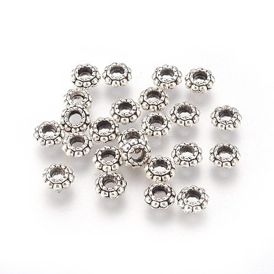 Tibetan Style Alloy Spacer Beads LS-LF1565Y-1