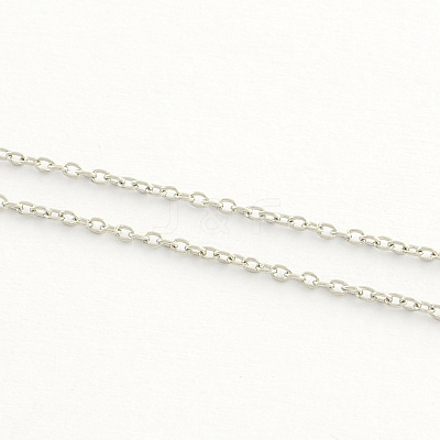 925 Sterling Silver Cable Chains STER-TAC0002-01S-1
