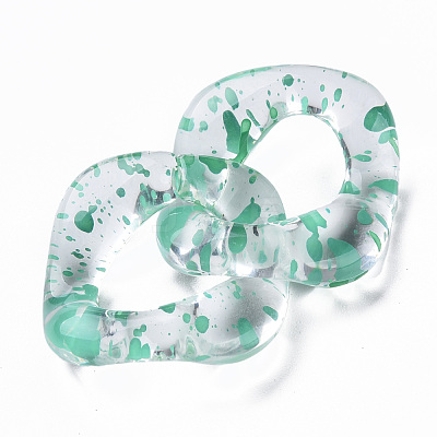 Transparent Acrylic Linking Rings OACR-N009-016A-13-1