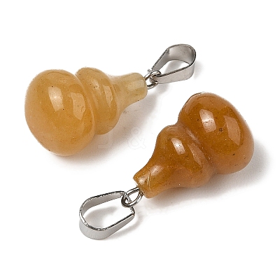 Natural Topaz Jade Pendants G-B127-03P-10-1