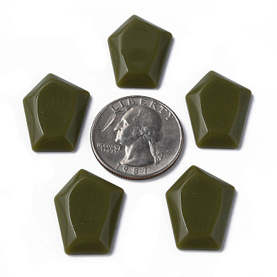 Opaque Acrylic Cabochons MACR-S373-142-A11-1