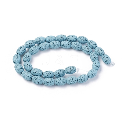 Natural Lava Rock Beads Strands G-F671-03A-06-1