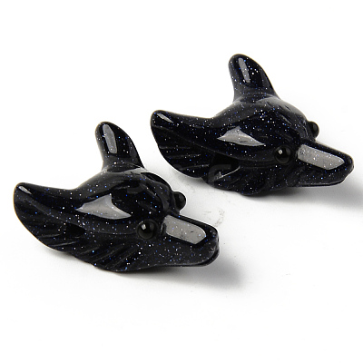 Synthetic Blue Goldstone Pendants G-R478-06A-08-1
