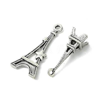 32Pcs 2 Styles Tibetan Style Alloy Pendants FIND-FS0002-12-1