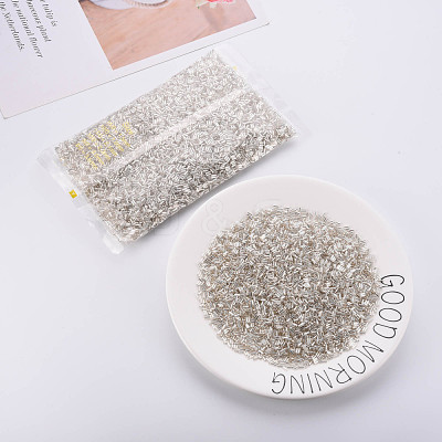 Plated Glass Bugle Beads SEED-S046-01A-21-1