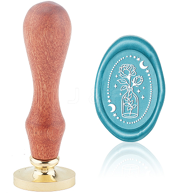 Wax Seal Stamp Set AJEW-WH0212-141-1