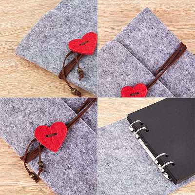 DIY Felt Scrapbook Photo Album DIY-CP0001-77B-01-1