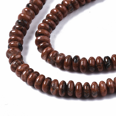 Natural Sesame Jasper Beads Strands G-S366-113-1