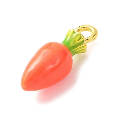 Alloy Enamel Pendants AL-CBA24A7-01G-01-1