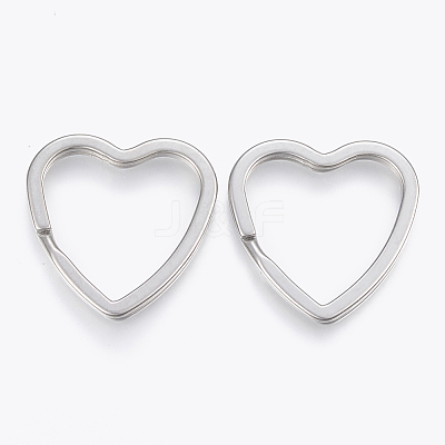 Tarnish Resistant 304 Stainless Steel Split Key Rings X-STAS-P197-034P-1