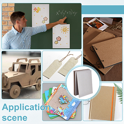 Rectangle Paper Boards AJEW-WH0348-734A-1