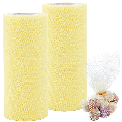 Deco Mesh Polyester Ribbons DIY-GF0013-21A-1