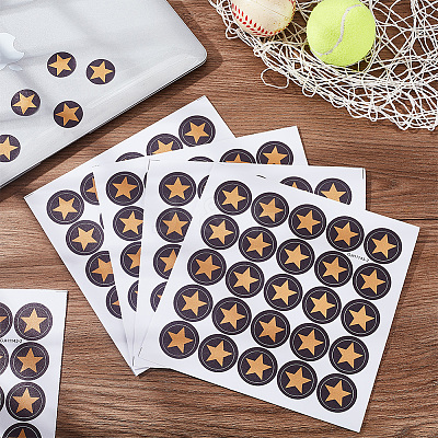 PVC Plastic Waterproof Stickers DIY-WH0386-18A-1