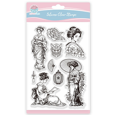 Custom PVC Plastic Clear Stamps DIY-WH0448-0846-1