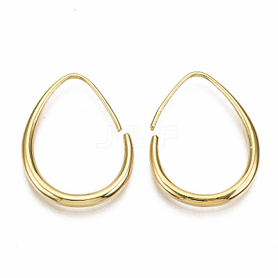 Brass Dangle Earrings X-KK-T056-110G-NF-1