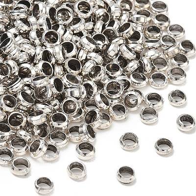 Brass Crimp Beads E002-4mm-AS-NF-1