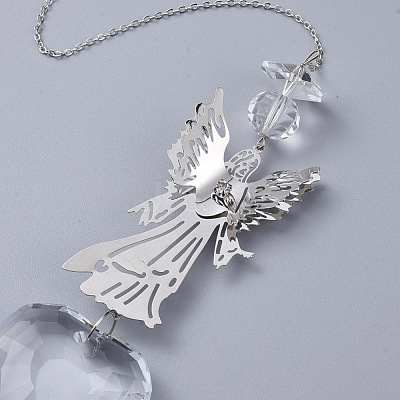 Crystals Chandelier Suncatchers Prisms AJEW-G025-E01-1