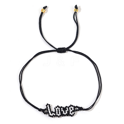 Simple Imported Beaded Love Bracelet for Girlfriend Gift EP5395-1