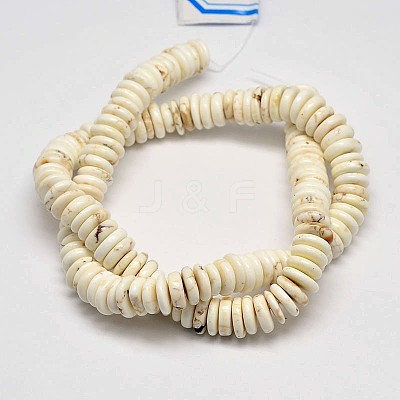 Natural Magnesite Beads Strands G-M138-43-1