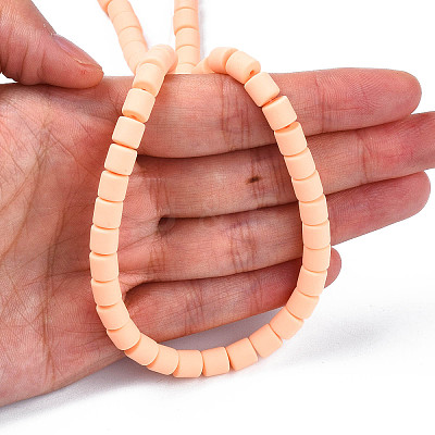 Handmade Polymer Clay Bead Strands X-CLAY-ZX006-01-32-1