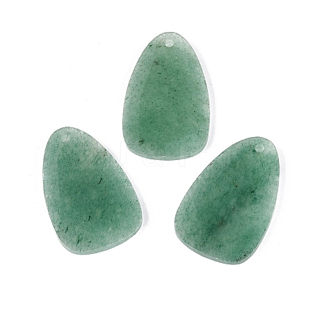 Natural Green Aventurine Pendants G-Q601-38G-1