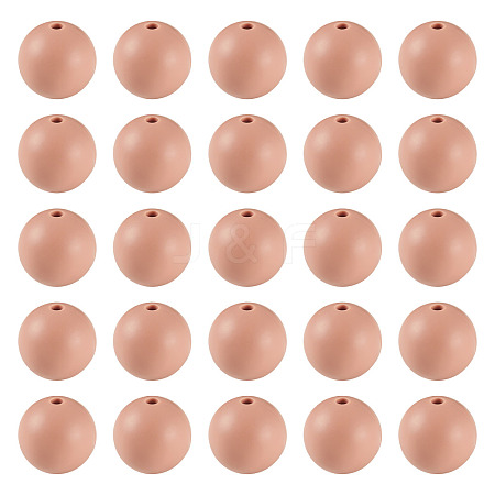 50Pcs Food Grade Eco-Friendly Silicone Beads SIL-TADJ0001-03D-1