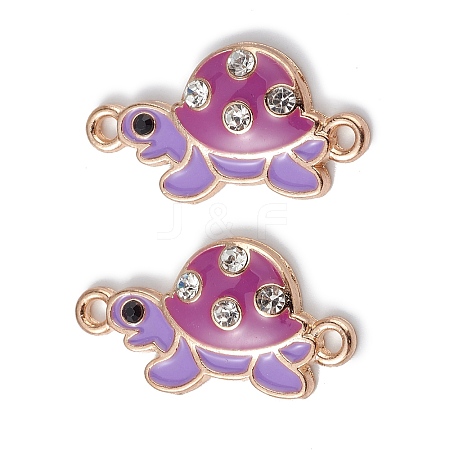 Alloy Enamel Connector Charms ENAM-I054-04D-1