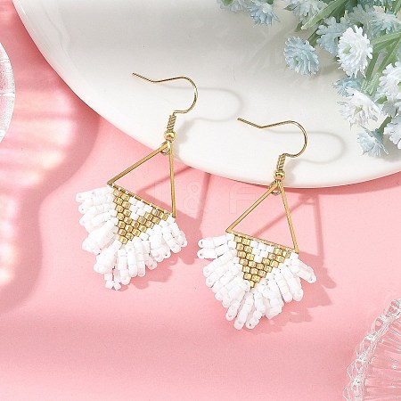 304 Stainless Steel Dangle Earrings EJEW-MZ00806-01-1