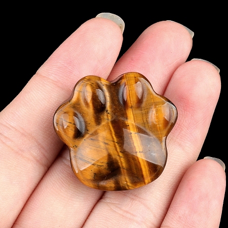 Natural Tiger Eye Carved Figurines Statues for Home Office Desktop Decoration PW-WG5370C-14-1