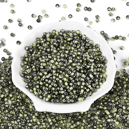 Transparent Inside Colours Glass Seed Beads SEED-T007-19A-05-1