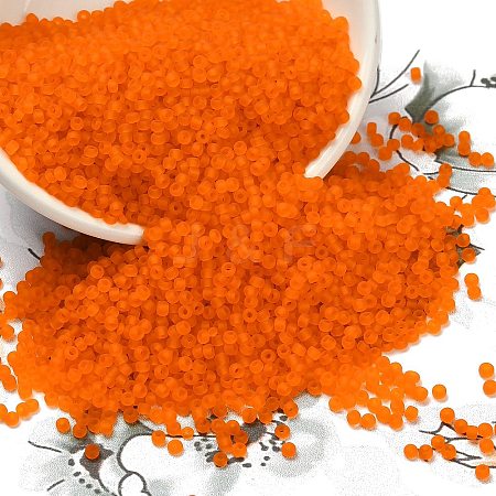 12/0 FGB Grade A Round Glass Seed Beads SEED-Q006-M06-1