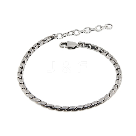 Fashionable Stainless Steel Chain Bracelets PW-WGD1056-02-1