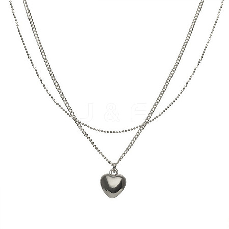 Alloy Pendant Necklaces WG28BBE-06-1