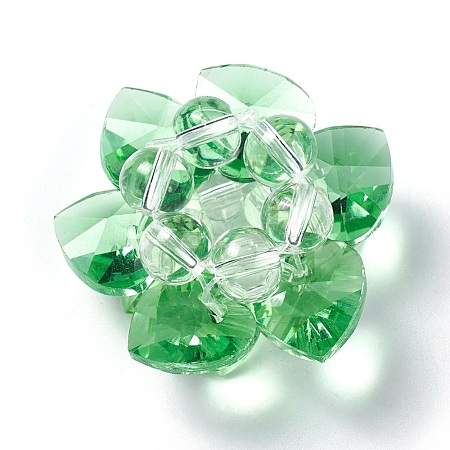 Glass Woven Beads GLAA-F088-F06-1
