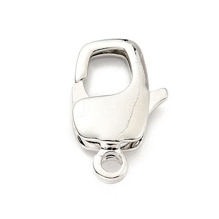 Brass Lobster Claw Clasps X-KK-G416-22P-1