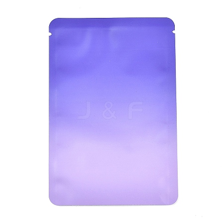 Two Tone Rectangle Plastic Zip Lock Gift Bags OPP-C003-01B-04-1