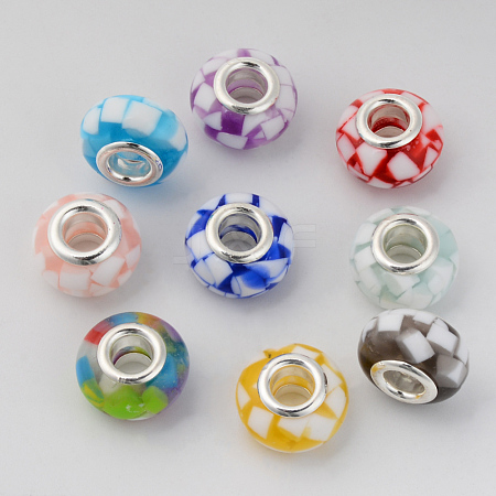 Resin European Beads RPDL-N015-01-1