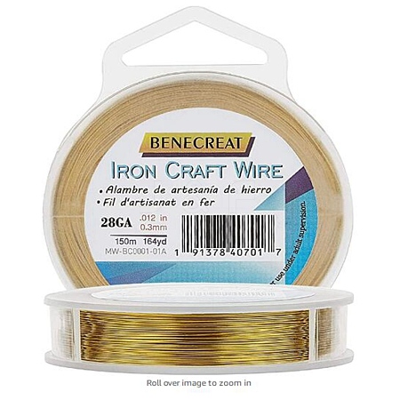 Round Iron Wire MW-WH0002-01B-1