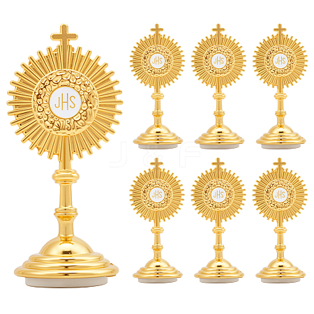 8Pcs Alloy JHS Grail Display Decorations AJEW-DR0002-35-1