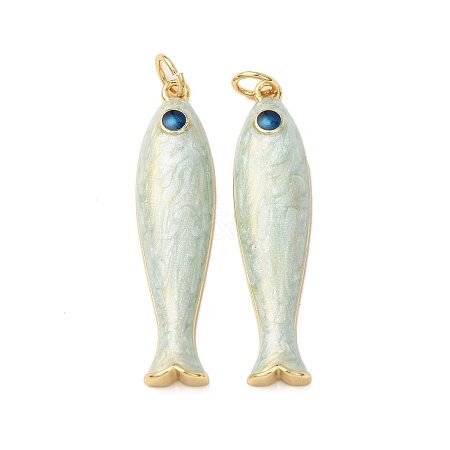 Brass Pendants X-KK-D019-29C-06G-1
