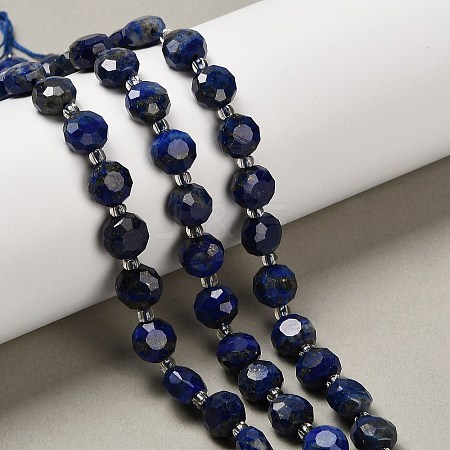Natural Lapis Lazuli Beads Strands G-B153-B06-1