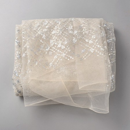 Polyester Sequin Fabrics DIY-WH20048-027A-1